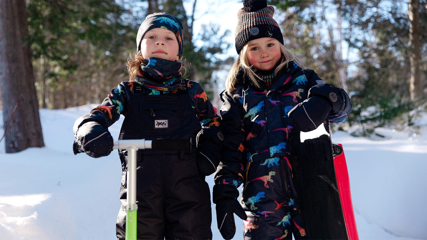 How to dress child winter