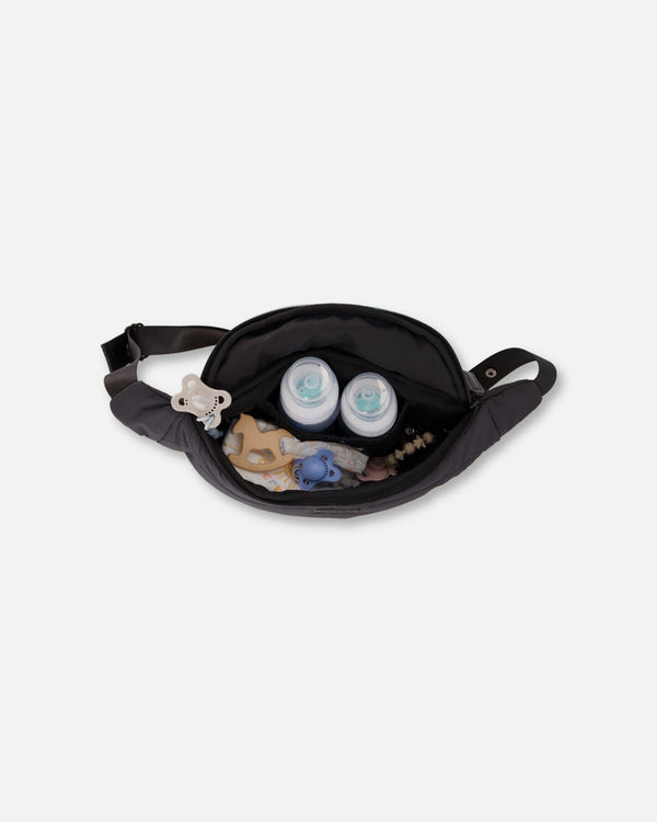 Changing Waist Bag Black Accessories Deux par Deux