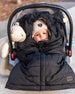 Evolutive Baby Footmuff Black Snowsuits Deux par Deux