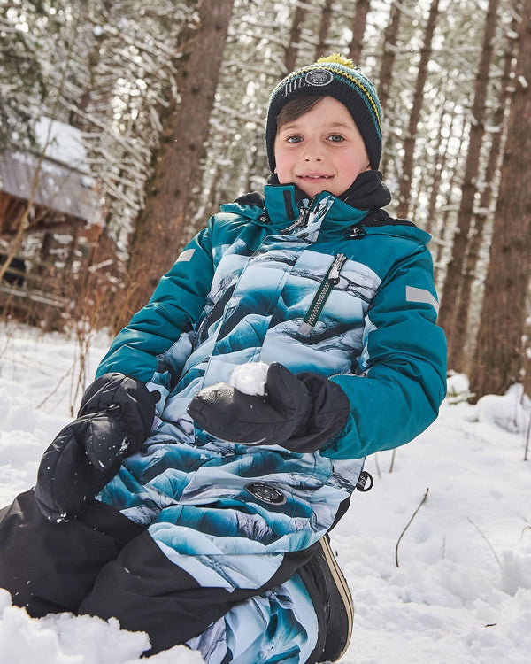 Solid Mittens Black Winter Accessories Deux par Deux