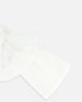 Headband With Glittering Tulle Bow Off White Accessories Deux par Deux