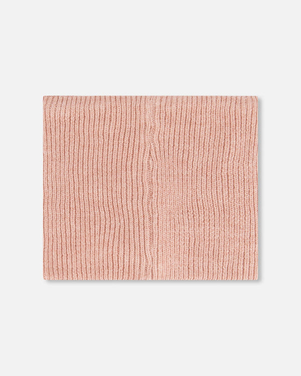 Mid-Season Knit Neckwarmer Dusty Pink Outdoor Accessories Deux par Deux