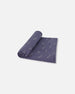 Printed Muslin Blanket Navy Blue Paper Boats - G30AD_065