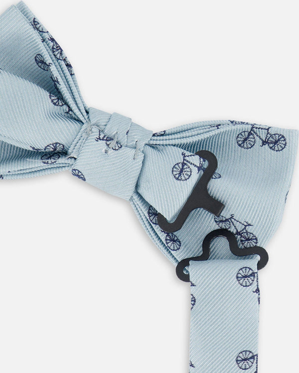 Bow Tie Pale Blue With Bicycle Accessories Deux par Deux