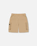 Parachute Cargo Pocket Shorts Light Beige - G30YB26_181
