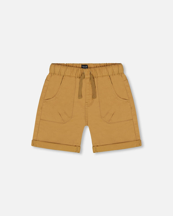 Stretch Twill Short Tan - G30YB27_160
