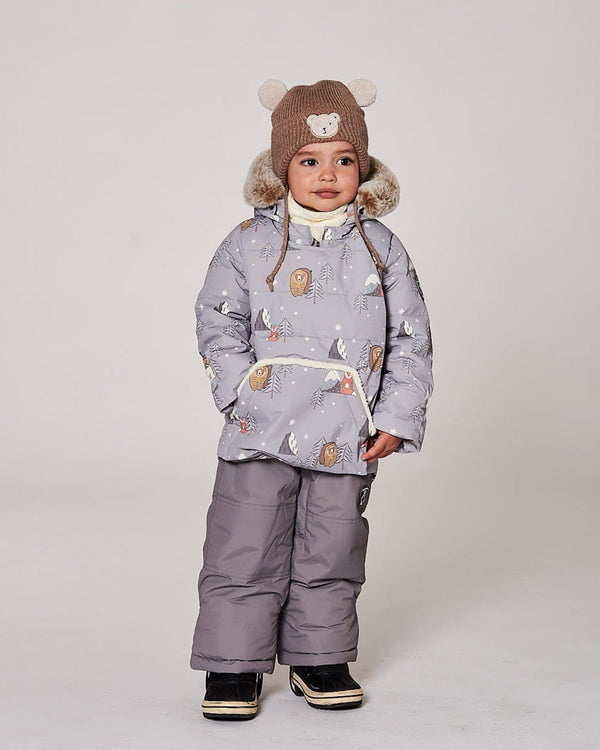 Two-Piece Baby Snug Snowsuit Gray - H10A501_149