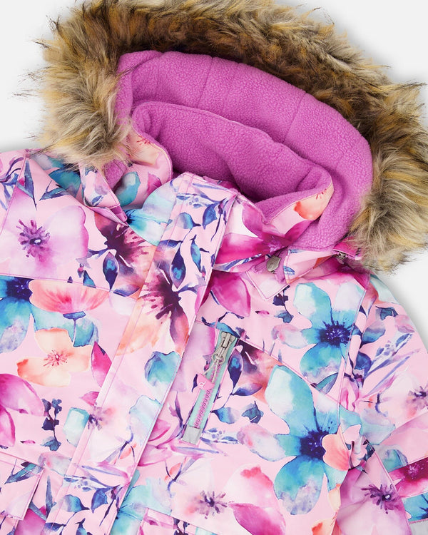 Two-Piece Play Snowsuit Turquoise Blue - H10EG89_407