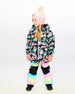Two-Piece Chill Outerwear Set With Light Insulation Rainbow Gradient Snowsuits Deux par Deux
