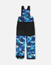 Two-Piece Play Snowsuit Teal Blue Camouflage - H10PB27_189