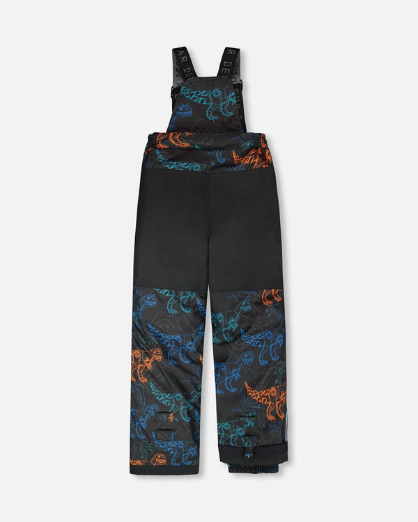 Two-Piece Play Snowsuit Robot Dinosaur Print - H10PB28_190