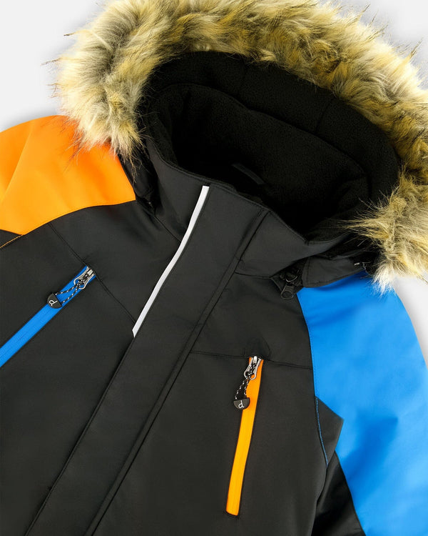 Two-Piece Play Snowsuit Robot Dinosaur Print - H10PB28_190