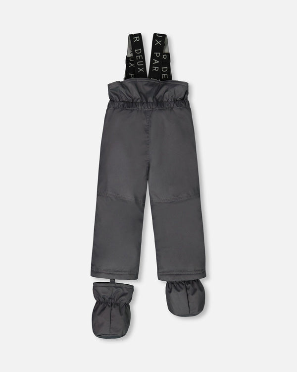 Two-Piece Baby Play Snowsuit With Printed Jacket Sage Green - H10PBB85_987