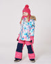 Two-Piece Play Snowsuit With Printed Jacket Flash Coral - H10PG84_640