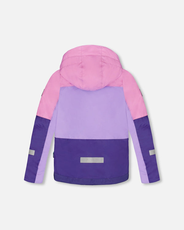 Two-Piece Teknik Snowsuit Purple Mountain Print - H10TG92_015