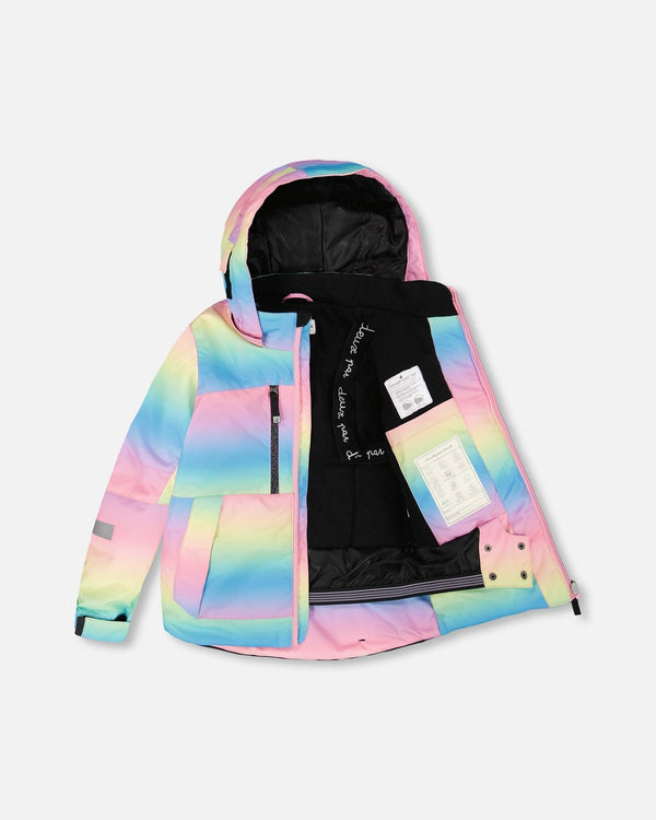 Two-Piece Teknik Snowsuit Rainbow Gradient - H10TG93_019