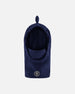 Polar Fleece Balaclava For Ski Helmet Navy Blue - H10XDIN_980