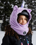 Polar Fleece Balaclava For Ski Helmet Purple Unicorn - H10XLIC_502