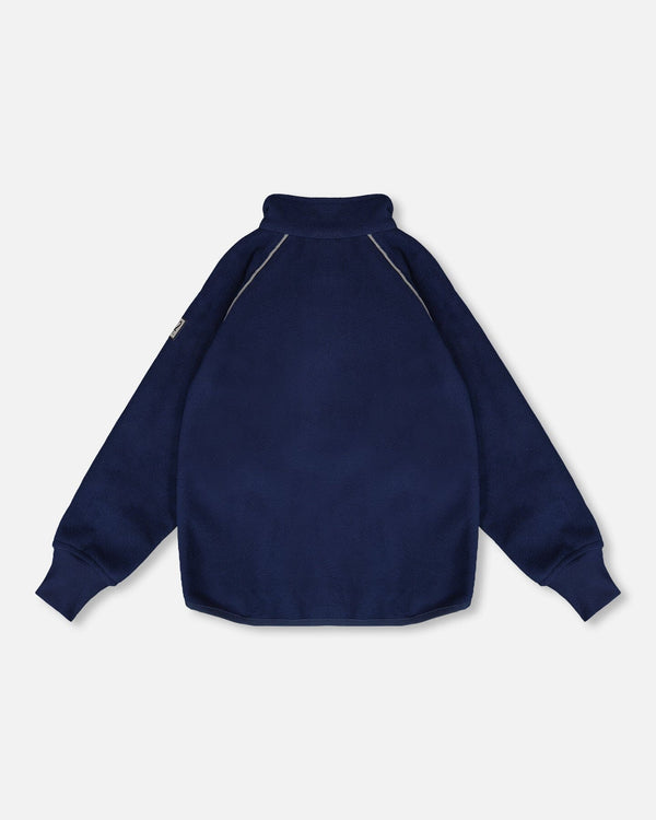 Mid-Layer Teknik Jacket Navy Blue - H10Y900_479