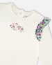 Organic Cotton Off-White Top And Muslin Pants Set - H20A11_101