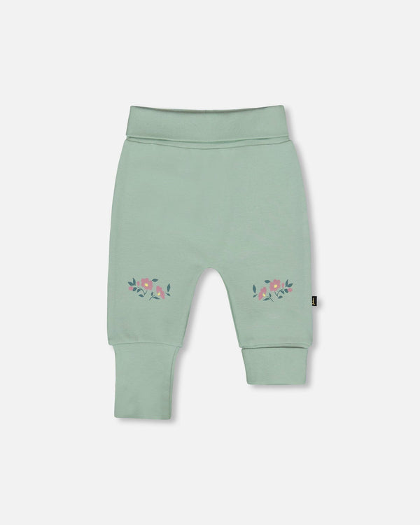 Organic Cotton Evolutive Pant Jade Green - H20A20_325