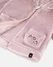 Hooded Zip Plush Jacket Neutral Purple - H20A30_557