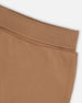 Organic Cotton Evolutive Pants Brown With Bears - H20C20_915