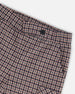 Jacquard Knit Flare Pants With Houndstooth Pattern - H20K20_076