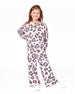French Terry Sweatshirt Pink Leopard - H20K30_077