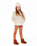 Short Faux Fur Coat Beige - H20M50_139