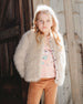 Short Faux Fur Coat Beige - H20M50_139