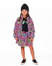 Faux Fur Zipped Jacket Multicolor Leopard - H20N50_000