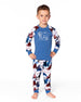 Two-Piece Organic Cotton Pajama Set White Bear Print - H20PB10US_066