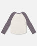 Raglan Sleeve Organic Cotton Jersey Tee Light Heather Gray - H20T66_195