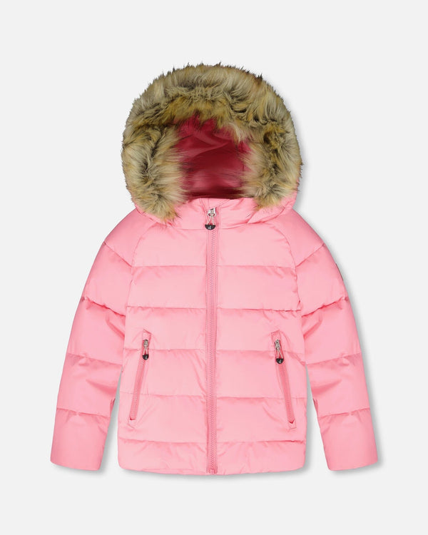 Puffy Winter Jacket Pink - H20W58_680