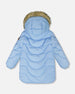 Long Wavy Quilt Puffy Winter Coat Powder Blue - H20W59_400
