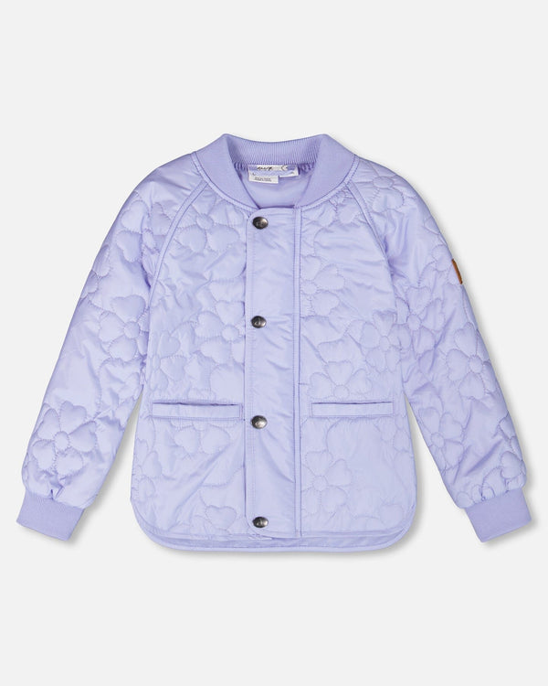 Quilted Mid-Season Jacket Lavender - H20W61_546