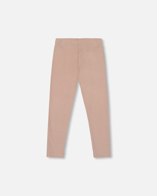 Super Soft Ribbed Leggings Light Caramel - H20YG60_116