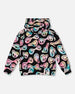 Pullover Fleece Hoodie Smiley Face Girl - H20Z30_018