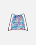 Drawstring Bag Rainbow Heart Print - H20ZSC_017
