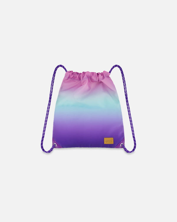 Drawstring Bag Purple Gradient - H20ZSC_021