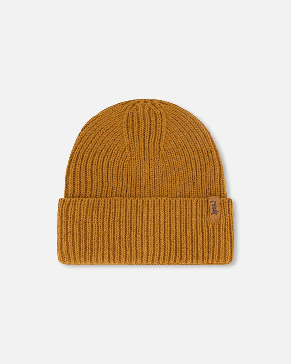 Mid-Season Knit Hat Brown Pecan - H20ZW01_948