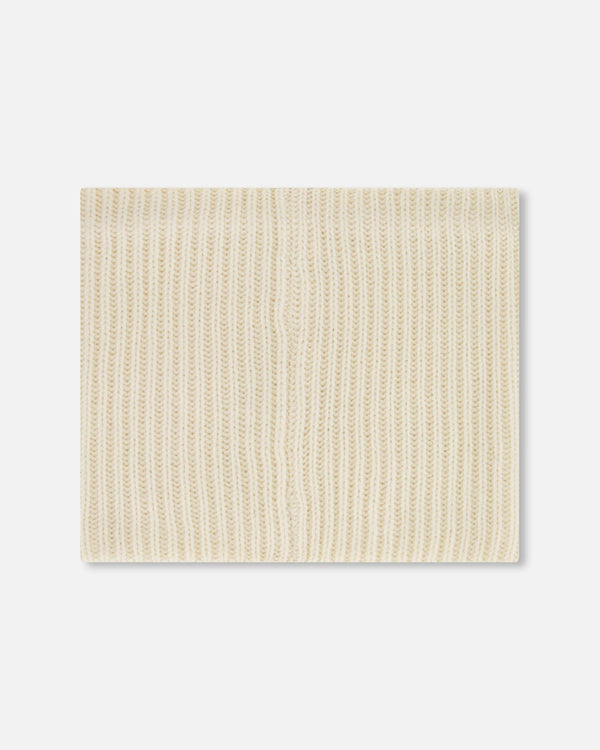 Mid-Season Knit Neck Warmer Light Beige - H20ZW02_138