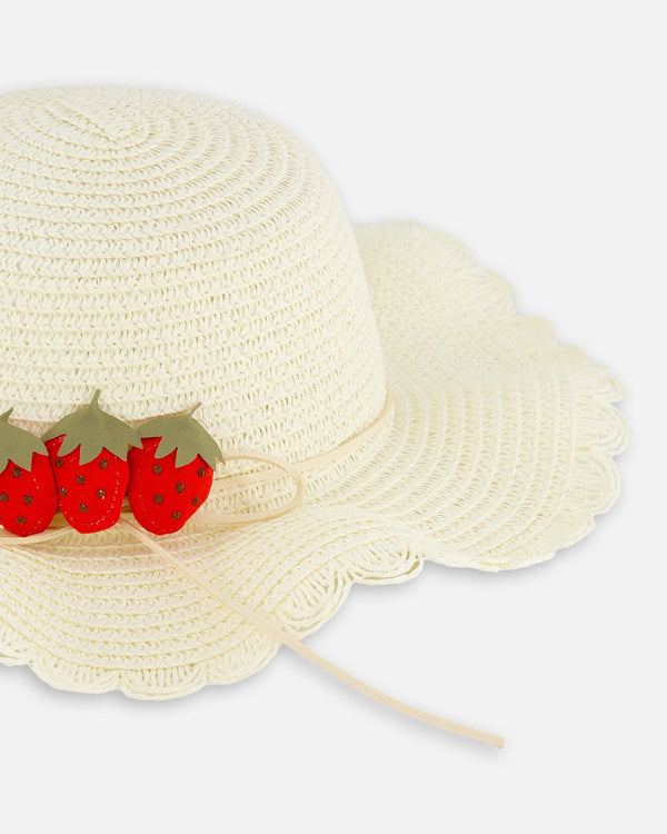 Straw Hat Beige - H30HH_3H209