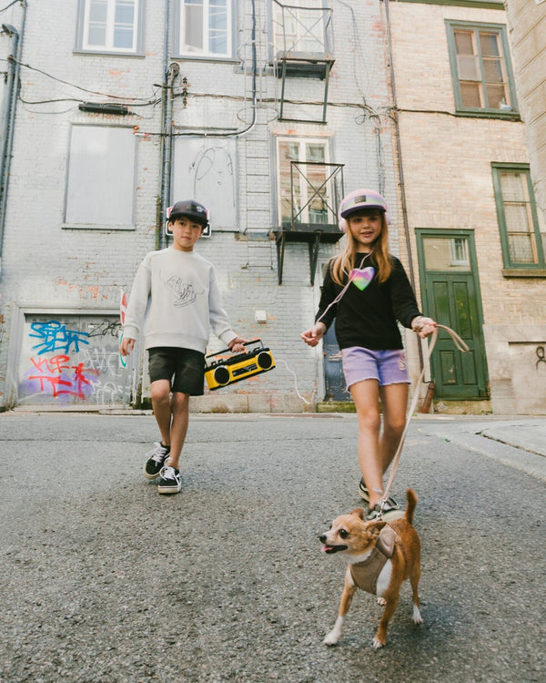 Organic Cotton Jersey Long Sleeve T-Shirt Black - H30M73_09990