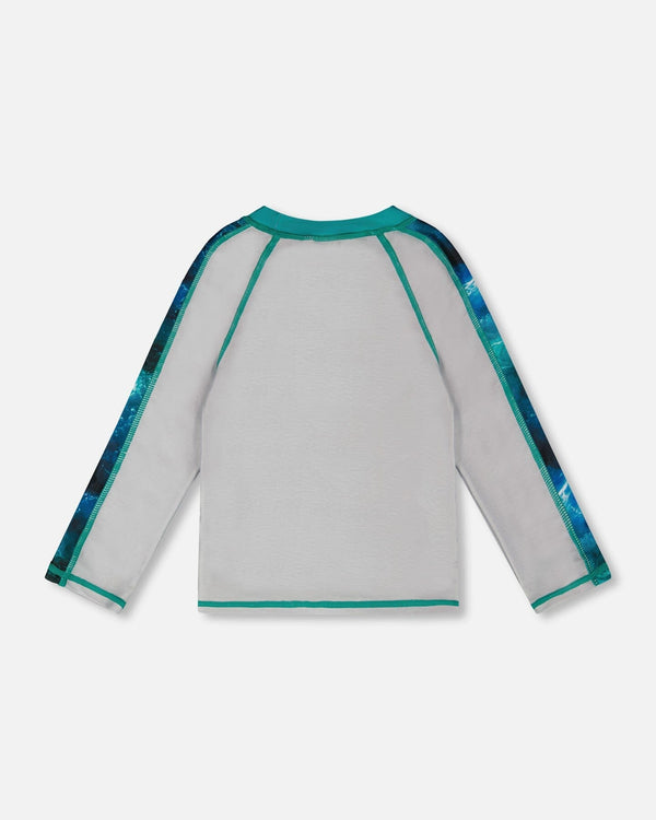 Long Sleeve Rashguard Pale Gray - H30OB50_01190