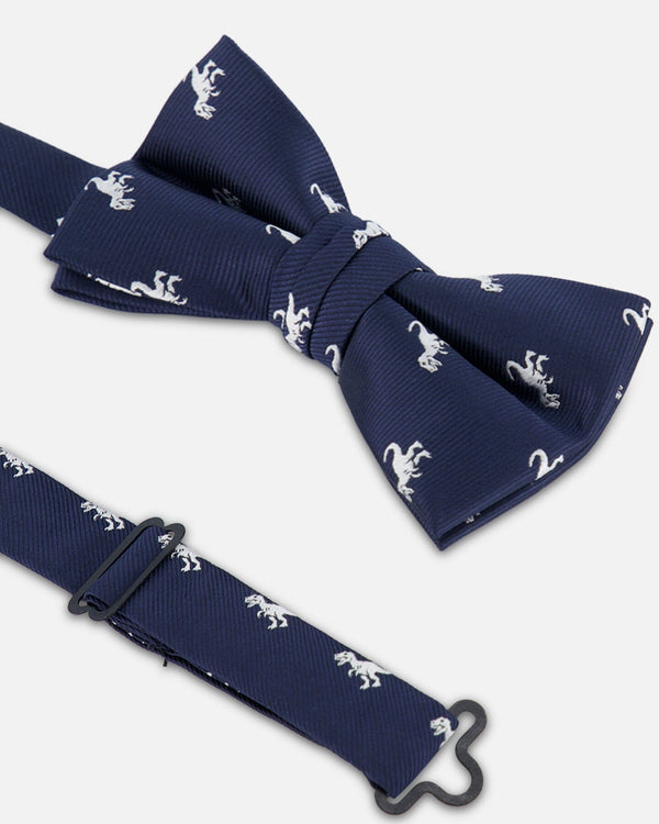 Bow Tie Blue Dino Print - H30RNP_3H213
