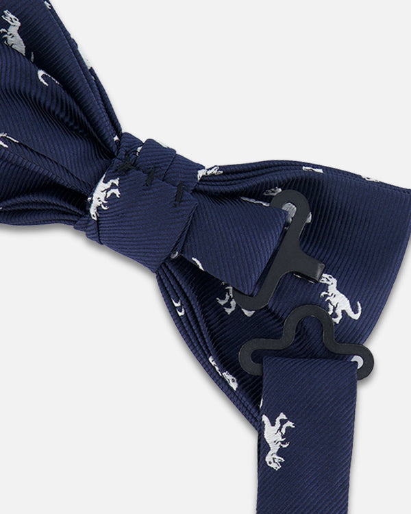 Bow Tie Blue Dino Print - H30RNP_3H213