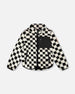Sherpa Jacket Black Checkerboard - H30W61_3H039