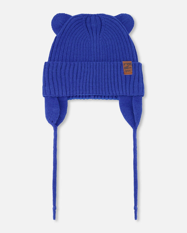 Baby Knit Hat Royal Blue - H30WT23_04690